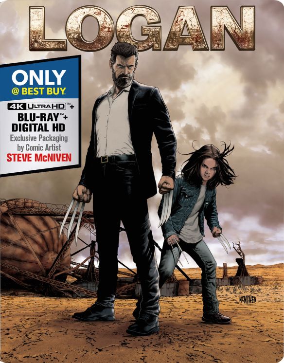  Logan [SteelBook] [4K Ultra HD Blu-ray/Blu-ray] [Only @ Best Buy] [2017]