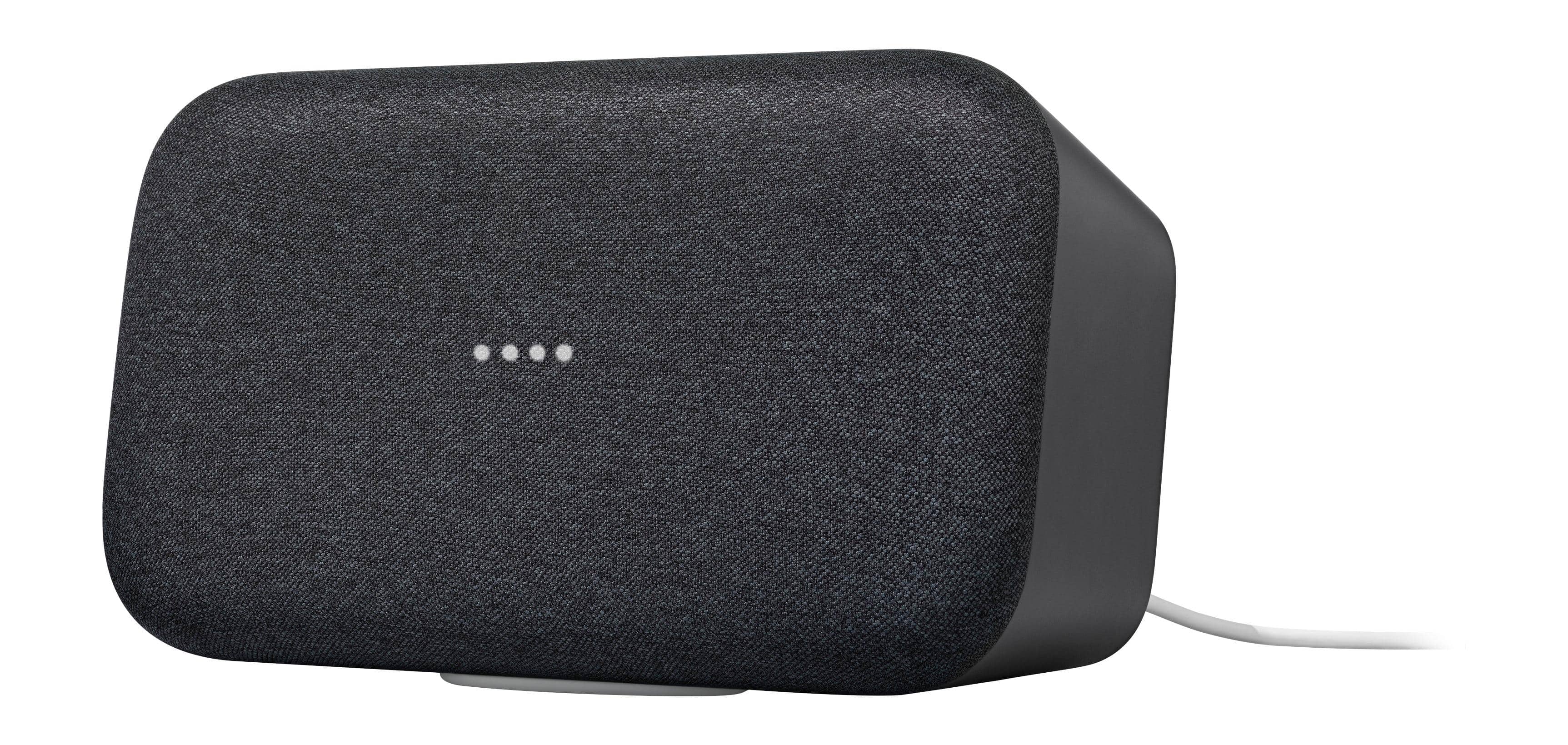 Alt View 20. Google - Home Max - Smart Speaker with Google Assistant - Charcoal.