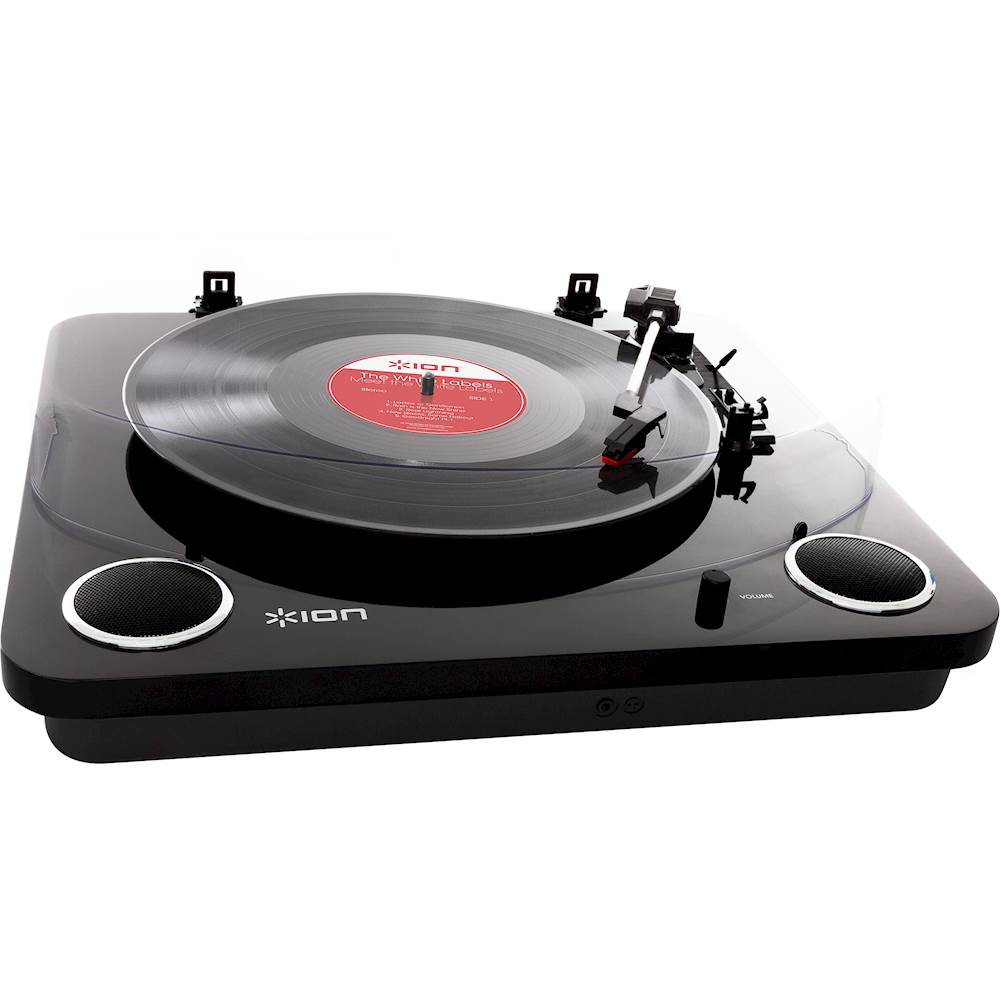 Best Buy: ION Audio Max LP Conversion Turntable Glossy Piano Black 