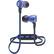 Front. iHome - iB29 Wireless Earbud Headphones - Blue/Black.