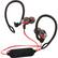 Front. iHome - iB71 Wireless In-Ear Headphones - Black/Red.