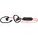 Alt View 12. iHome - iB71 Wireless In-Ear Headphones - Black/Red.