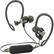 Front. iHome - iB71 Wireless In-Ear Headphones - Gray/Green.