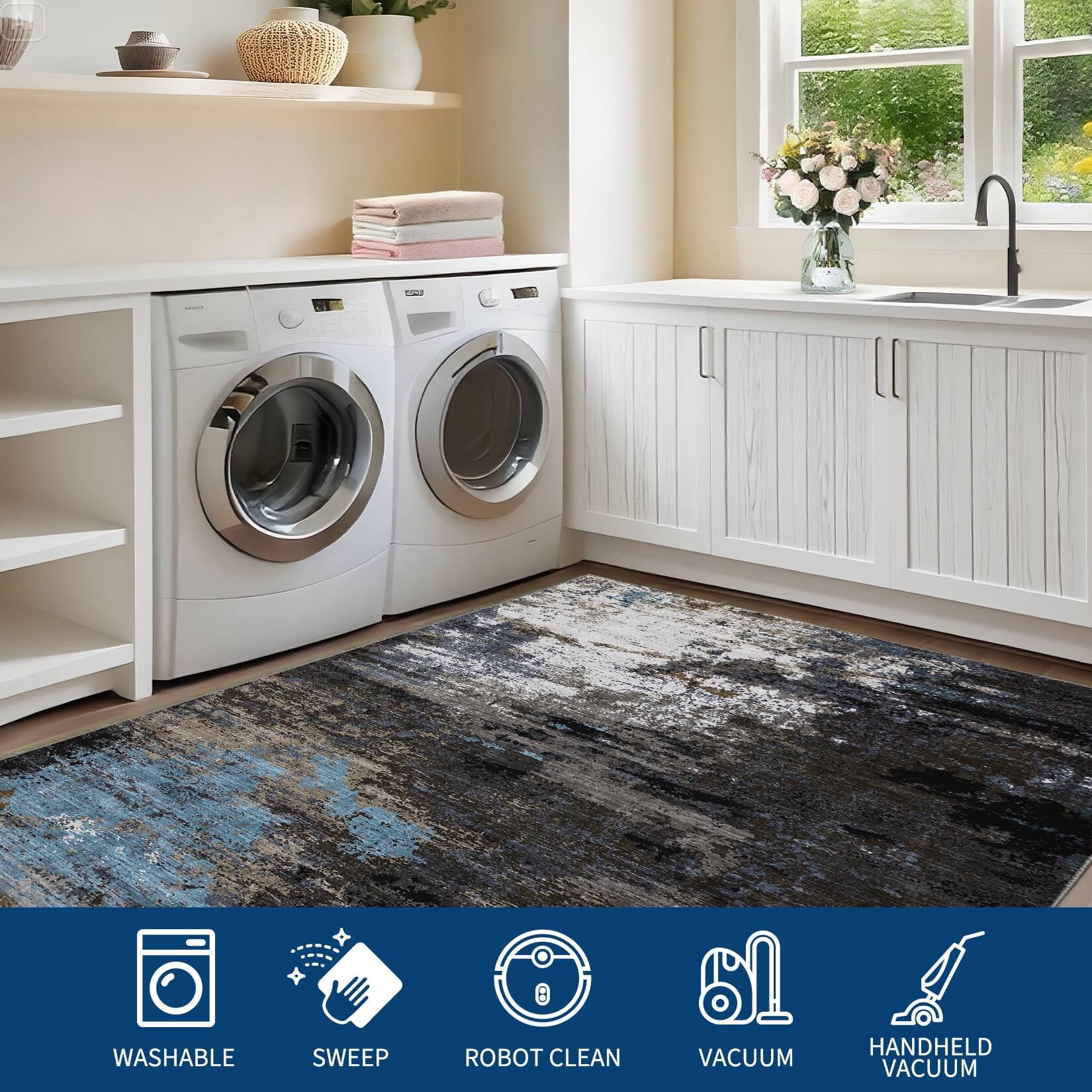 - Washable
- Sweep
- Robot Clean
- Vacuum
- Handheld Vacuum