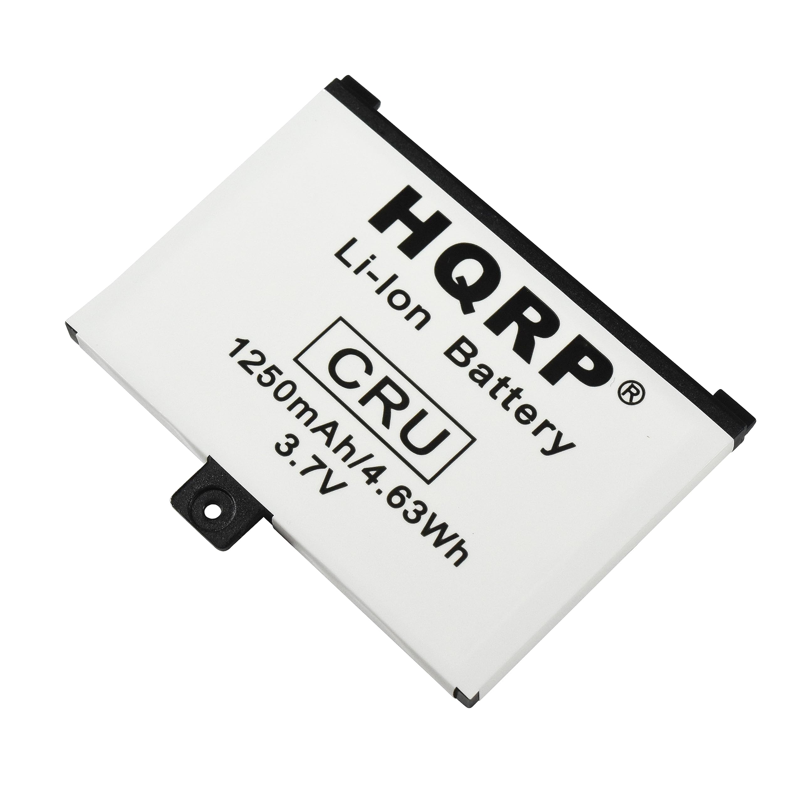 Li-lon HQRP CRU Battery 1250mAh/4.63Wh 3.7V