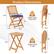 Product Dimensions
- Chair: 33.5" x 15.5" x 2.4" x 15.5" x 18"
- Weight Capacity of Each Chair: 400 LBS
- Table: 4" x 40" x 23.5" x 18.5" x 18.5" x 23.5" x 29.5"
- Weight Capacity of Table: 180 LBS