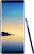 Front. Samsung - Galaxy Note8 4G LTE with 64GB Memory Cell Phone (Unlocked) - Deepsea Blue.