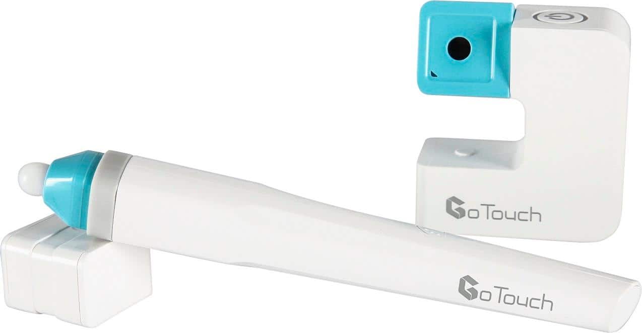 Front. Anyractive - GoTouch Surface - White/Blue.