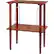 Front. Victrola - Wooden Stand for Victrola Wooden Music Center - Mahogany.