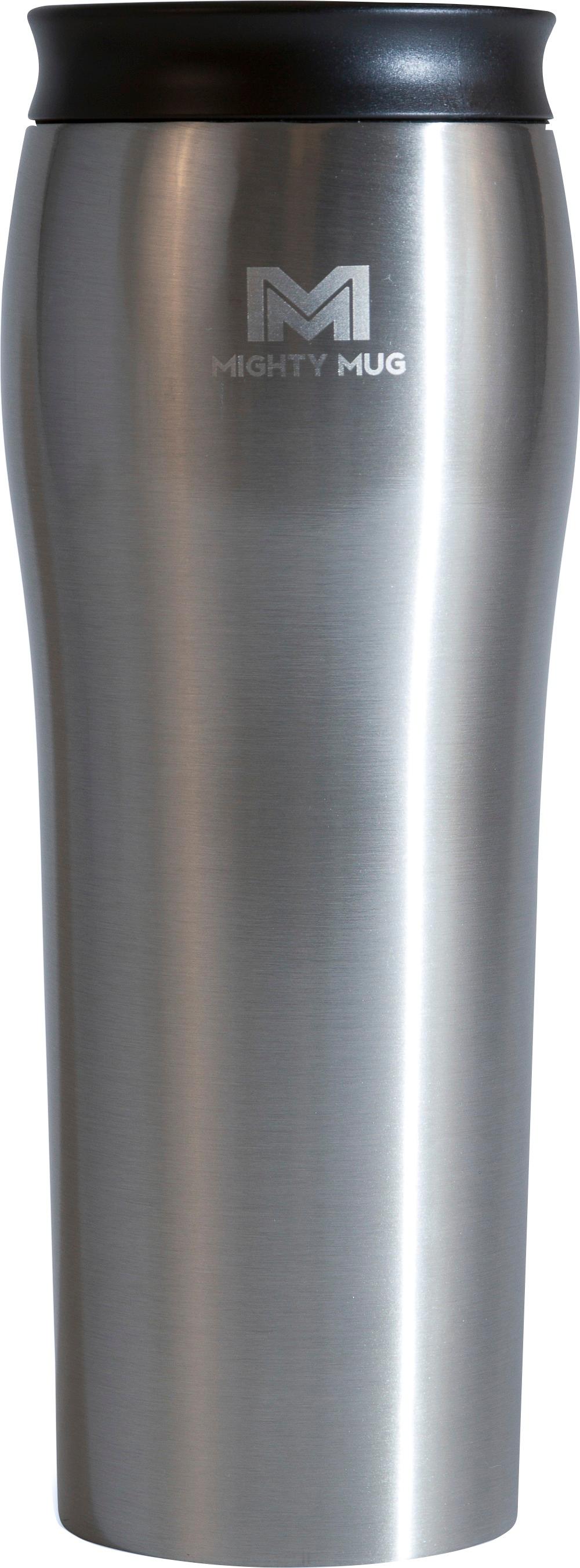 Mighty Mug Go Thermal Cup, Silver, 16.7 oz
