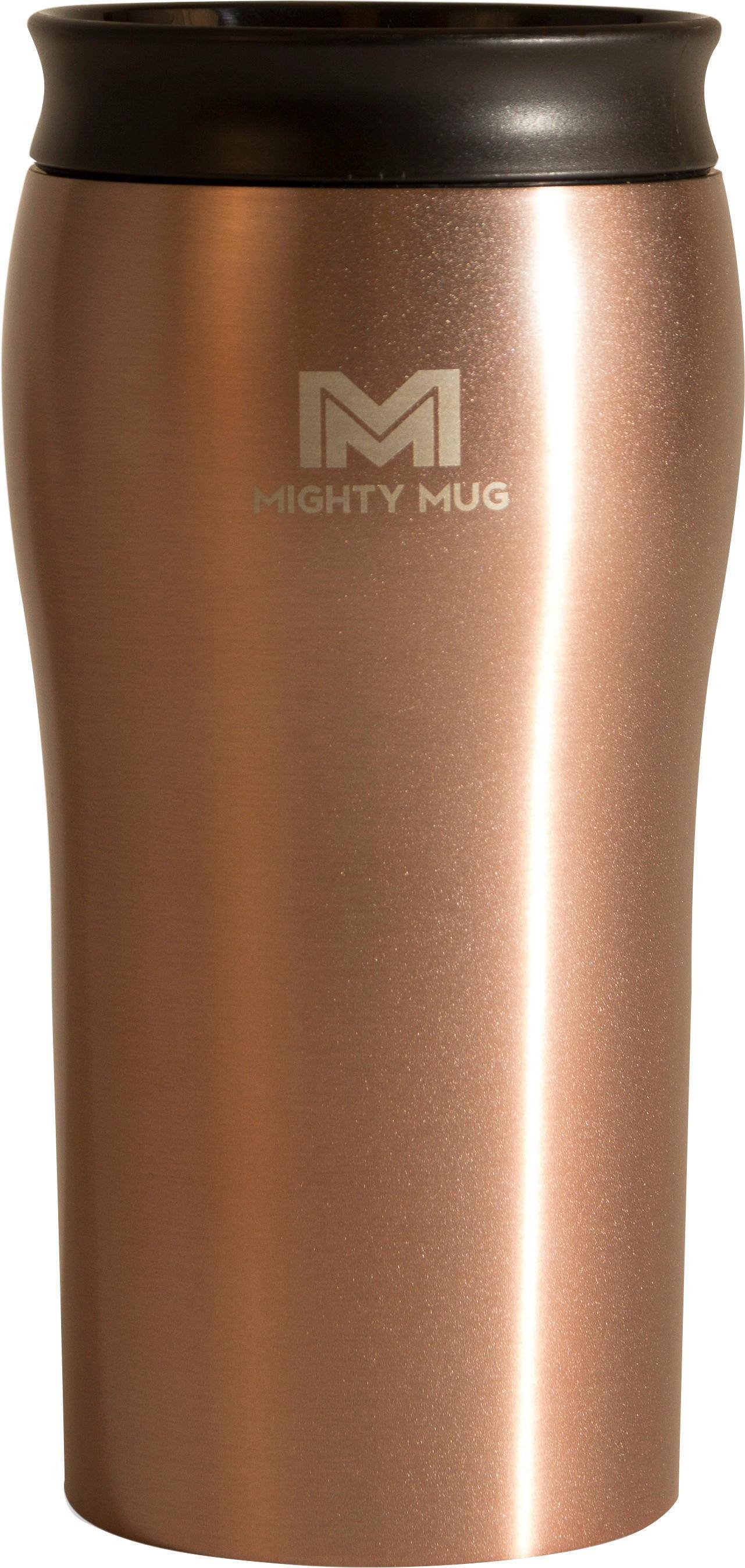 Angle. Unbranded - Go 12.5-Oz. Thermal Cup - Rose gold.