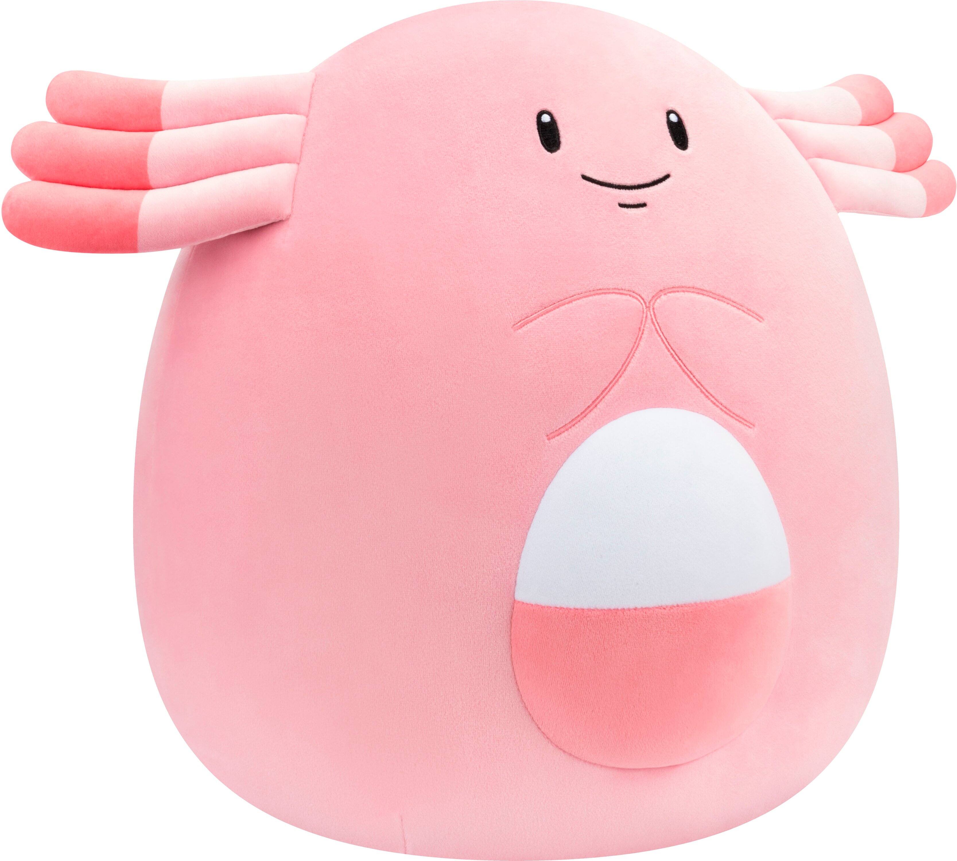 Angle. Jazwares - Squishmallows - Pokémon - Chansey - Wave 7 - 14" Plush.