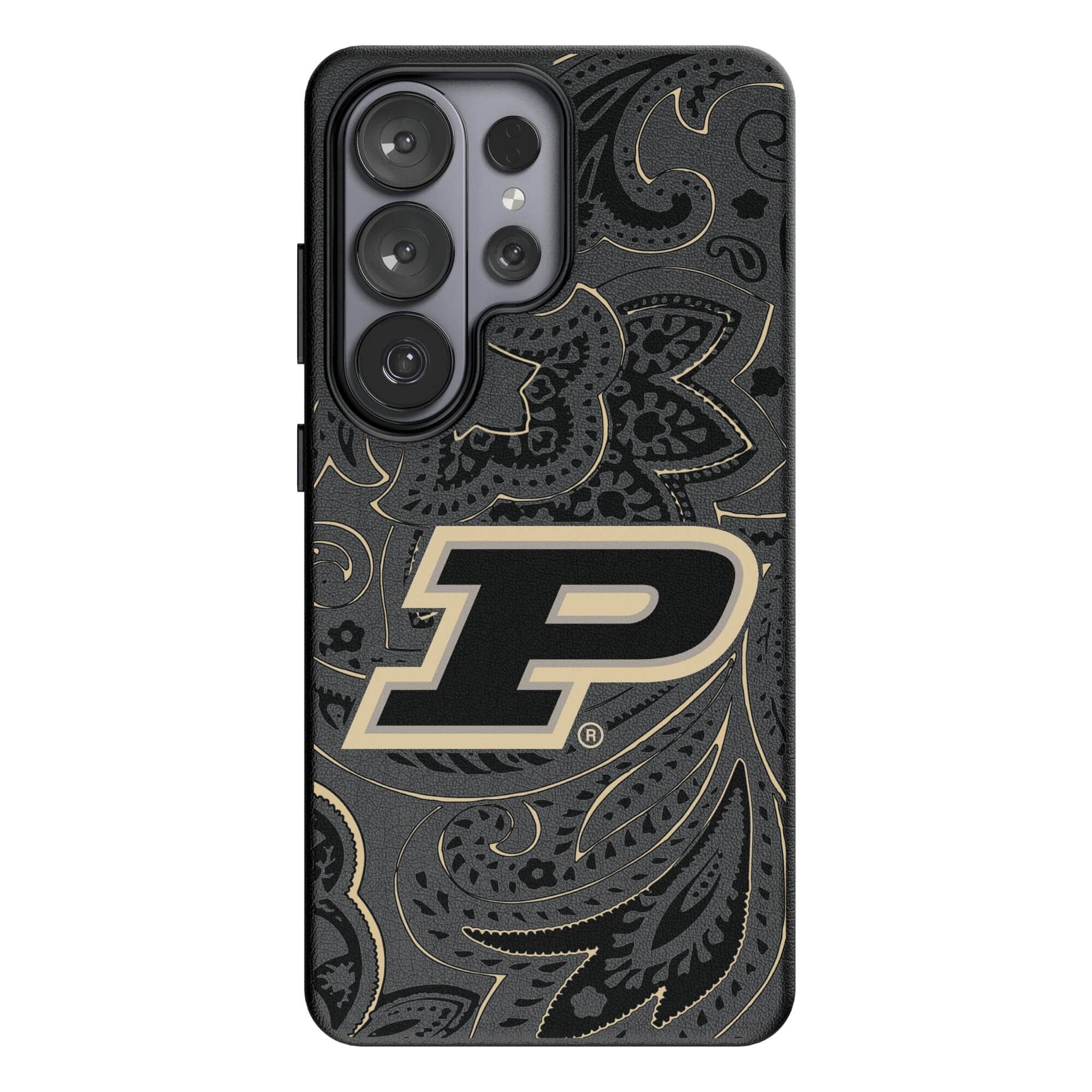 Keyscaper - NCAA - Purdue Boilermakers Paisley Galaxy Magnetic Bump Case - S25 Plus - Black price history on PriceWatchPro