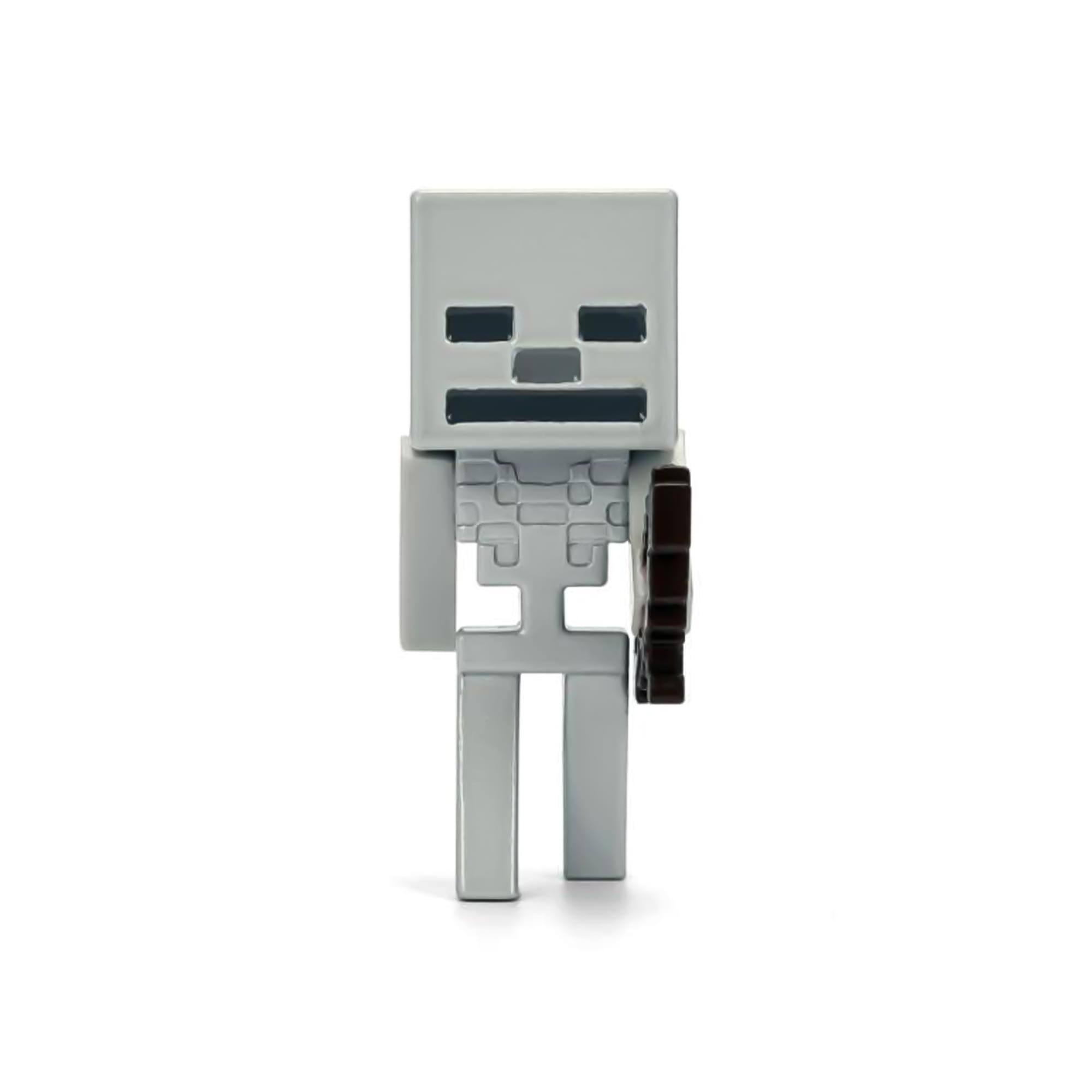 Alt View 3. Jada Toys - Minecraft 2.5 Inch MetalFigs 4-Pack - Multi-Colored.