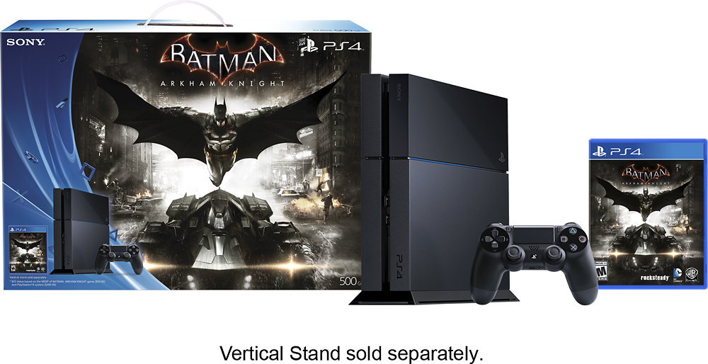 Sony PlayStation 4 500GB Batman: Arkham Knight Bundle Black 3000847 - Best  Buy