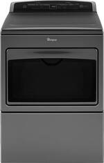 Whirlpool - 7.4 Cu. Ft. 26-Cycle Electric Dryer - Chrome Shadow - Front_Standard