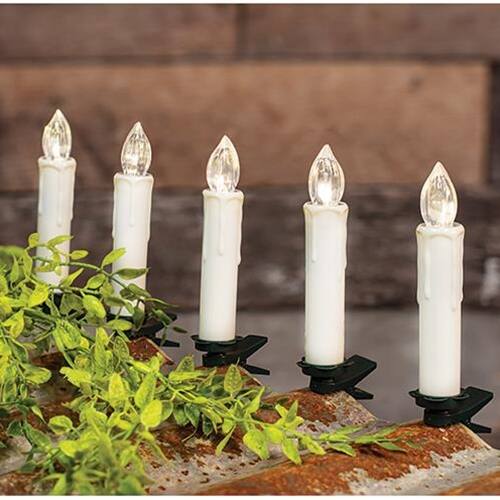 Angle. BreeBe - 10/Set Remote Clip Tapers White - White.