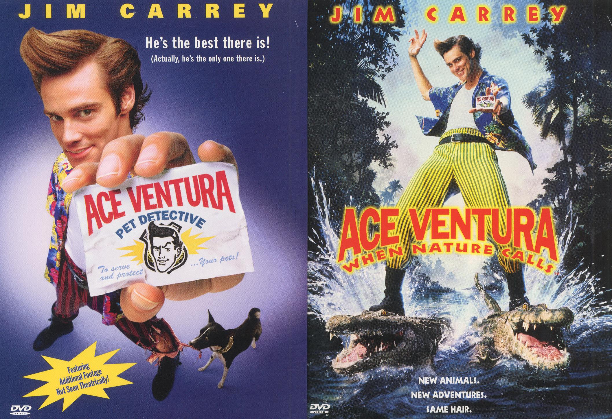 strøm Amorous implicitte Best Buy: Ace Ventura: Pet Detective/Ace Ventura: When Nature Calls [2  Discs] [DVD]