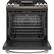 Alt View 11. GE - 5.6 Cu. Ft. Slide-In Gas Convection Range.
