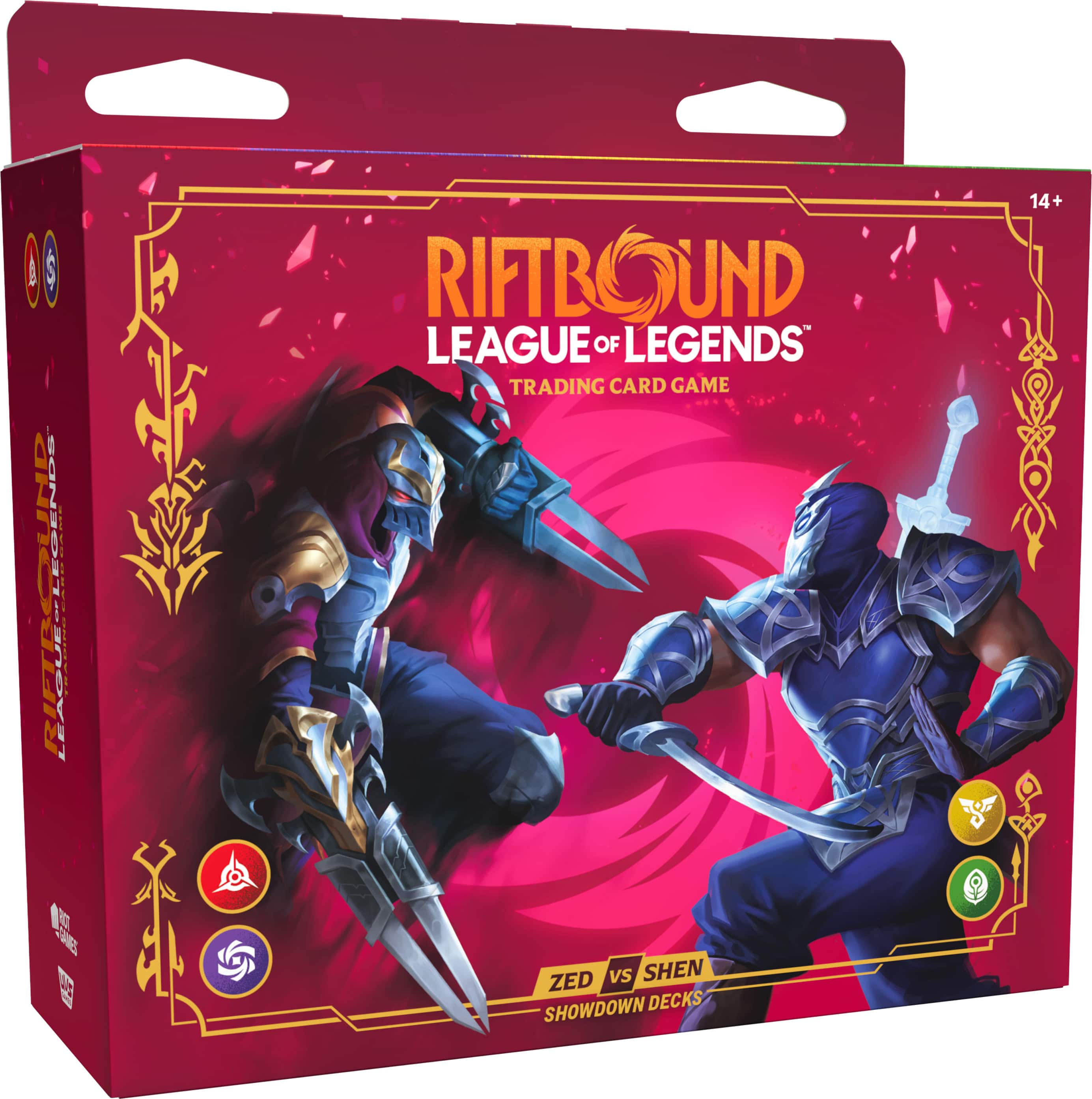 Riftbound - League of Legends Trading Card Game: Vendetta Showdown Decks - Zed vs Shen price history on PriceWatchPro