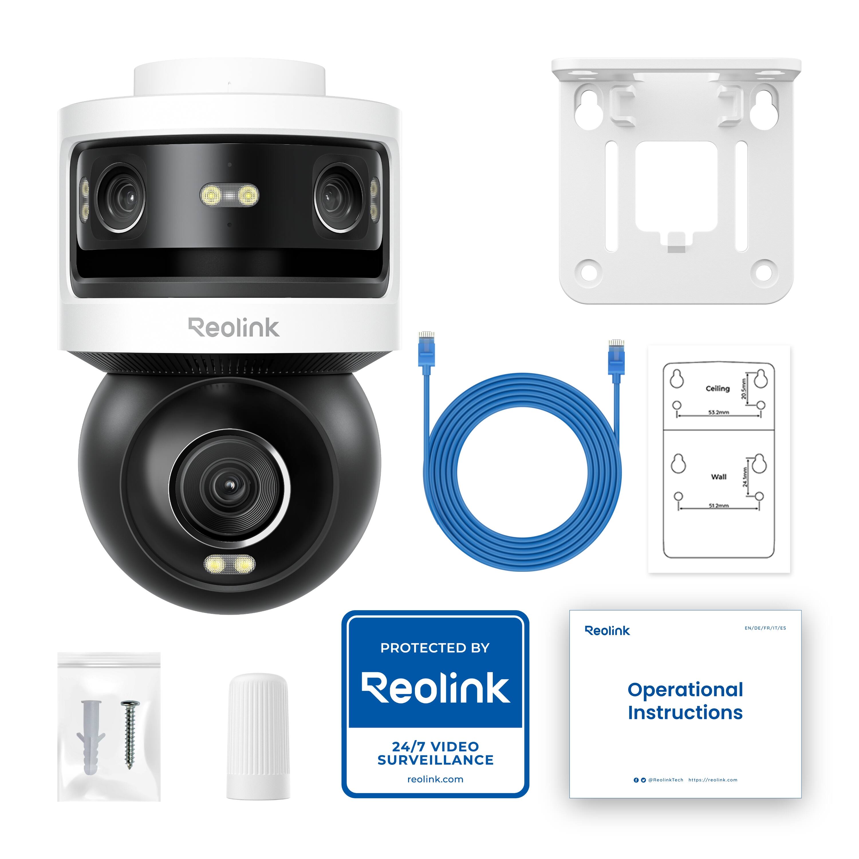 Reolink Ceiling: Wall A / PROTECTED BY Reolink

Reolink n/m/ Operational Instructions

24/7 VIDEO SURVEILLANCE

reolink.com