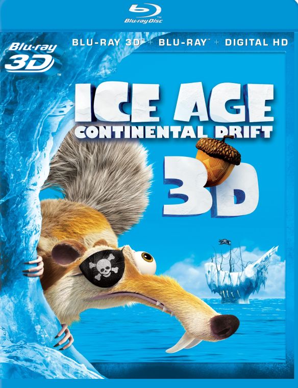  Ice Age: Continental Drift [3D] [Blu-ray] [Blu-ray/Blu-ray 3D] [2012]