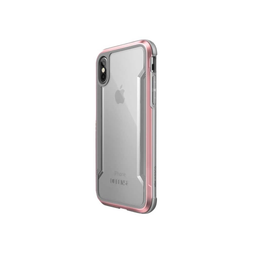defense shield case for apple iphone x and xs - rose gold defense shield case for apple iphone x and xs - rose gold