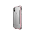 Front Zoom. X-Doria - Defense Shield Case for Apple® iPhone® X and XS - Rose Gold.