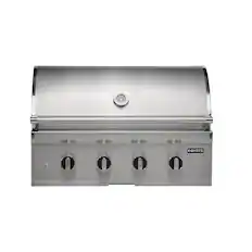 Front. Coyote Outdoor Living - 36" Coyote Outdoor Living CL-Series Built-In Liquid Propane Gas (LP) Grill - Stainless Steel.