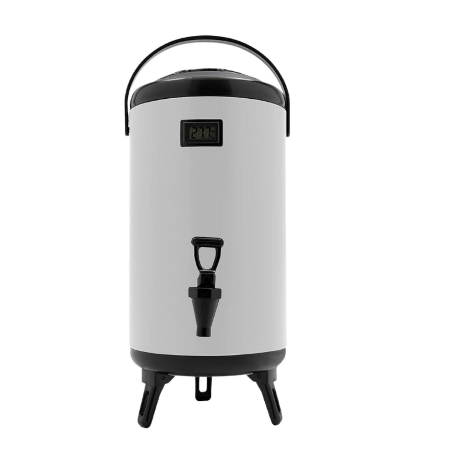 Stock Preferred - 3.17 Gallon Insulated Stainless Steel Beverage Dispenser with Thermometer