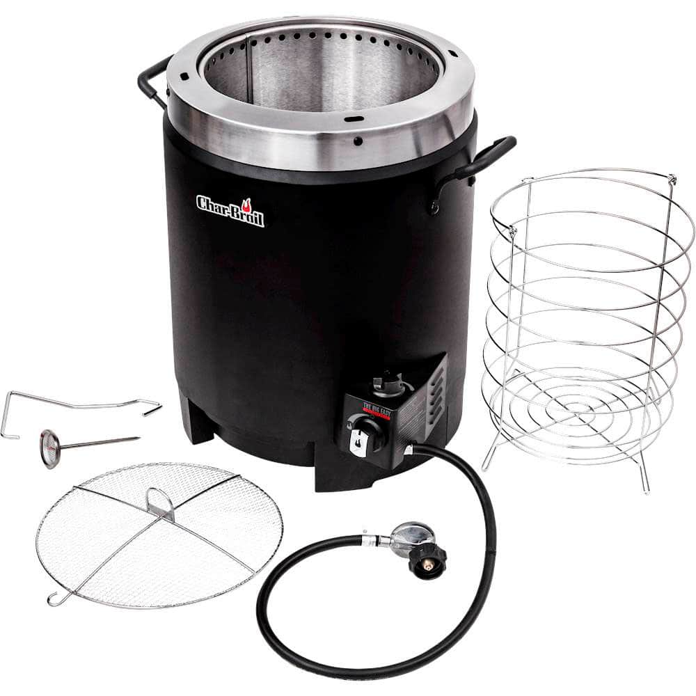 Alt View 11. Char-Broil - The Big Easy Oil-Less Turkey Fryer - Black.