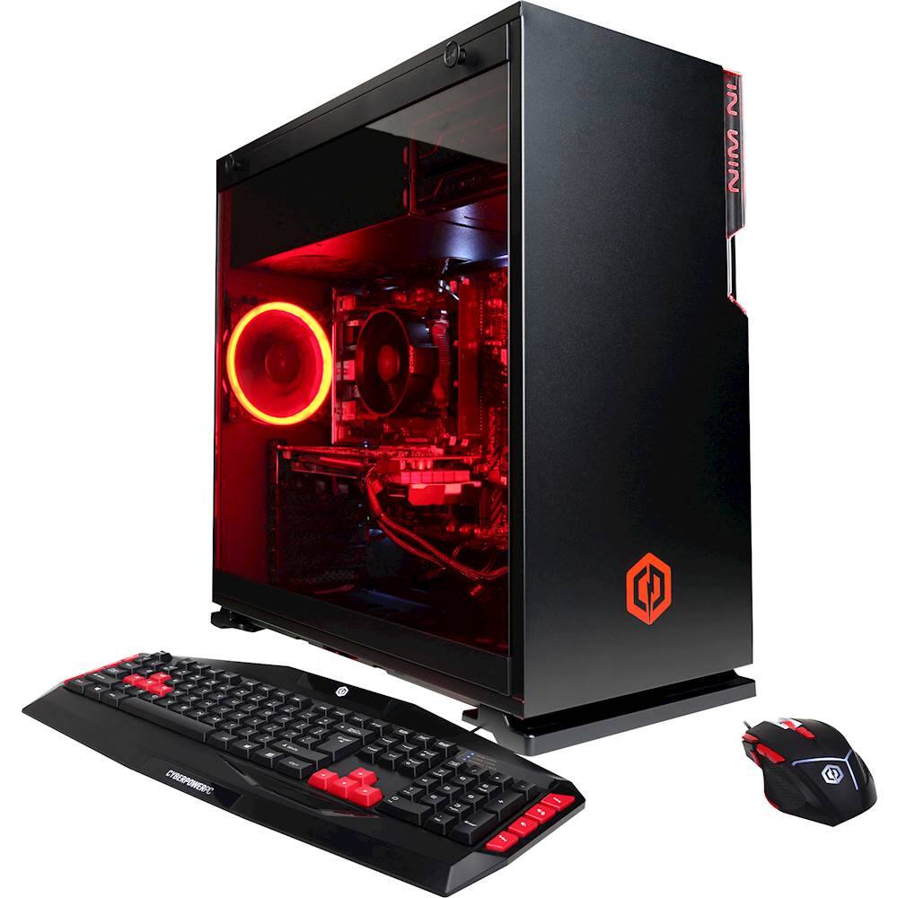 CyberPowerPC Gamer Ultra VR Gaming Desktop AMD Ryzen Series 8GB