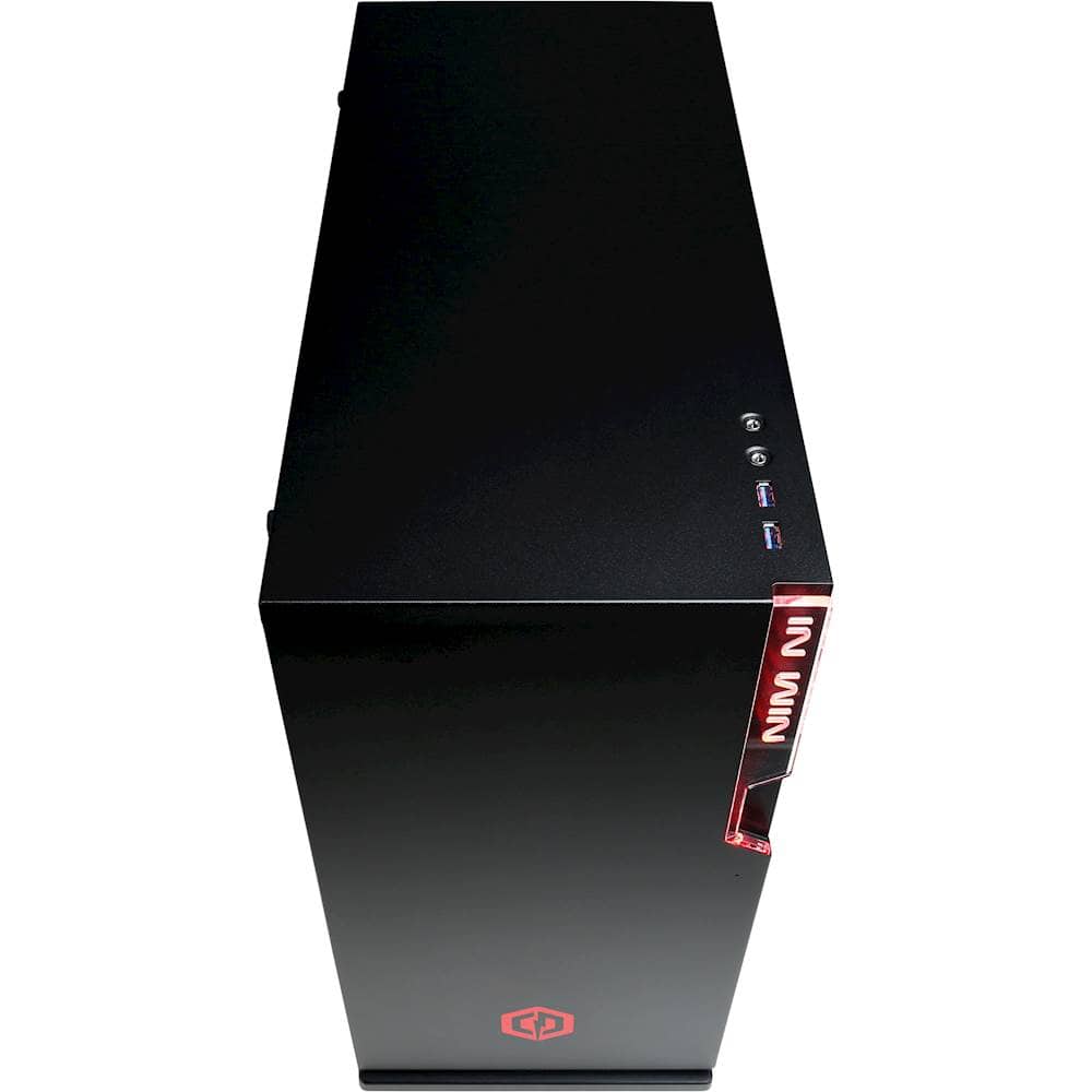 Alt View 12. CyberPowerPC - Gamer Ultra VR Gaming Desktop - AMD Ryzen 7-Series - 8GB Memory - NVIDIA GeForce GTX 1060 - 1TB Hard Drive - Black.