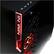 Alt View 2. CyberPowerPC - BattleBox Essential Desktop - Intel Core i7 - 16GB Memory - NVIDIA GeForce GTX 1060 - 120GB Solid State Drive + 2TB HDD - Black.