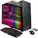Front. CyberPowerPC - Gamer Supreme Desktop - Intel Core i7-8700K - 32GB Memory - NVIDIA GeForce GTX 1070 - 240GB Solid State Drive + 3TB HDD - Black/Red.