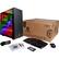 Alt View 15. CyberPowerPC - Gamer Supreme Desktop - Intel Core i7-8700K - 32GB Memory - NVIDIA GeForce GTX 1070 - 240GB Solid State Drive + 3TB HDD - Black/Red.
