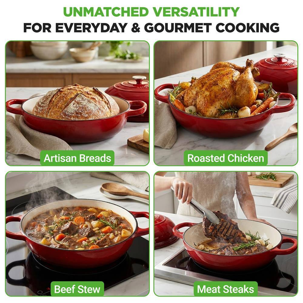 UNMATCHED VERSATILITY FOR EVERYDAY & GOURMET COOKING

Artisan Breads  
Roasted Chicken  
Beef Stew  
Meat Steaks
