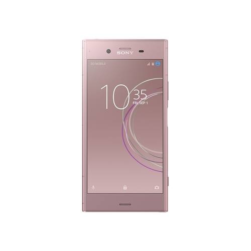 Sony - XPERIA XZ1 4G LTE with 64GB Memory Cell Phone (Unlocked) - Venus Pink-Front_Standard 