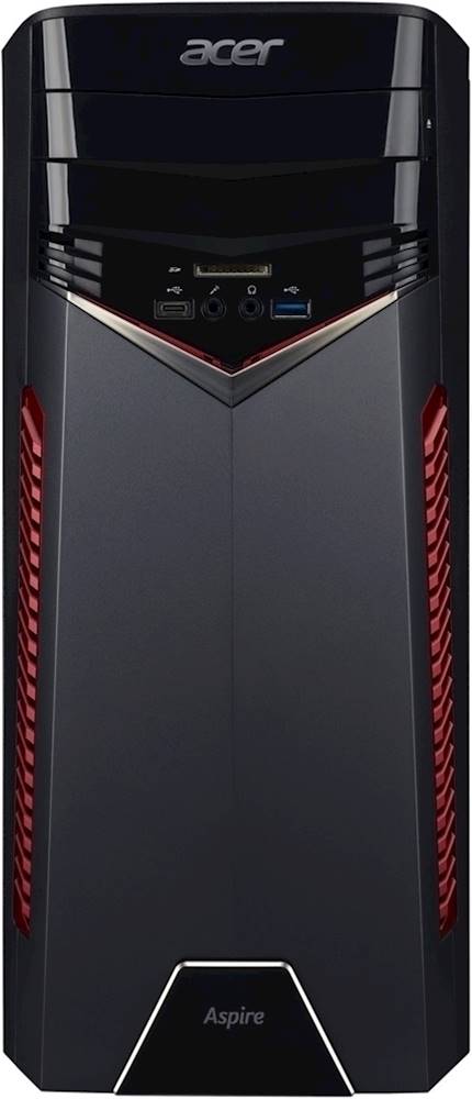 Best Buy: Acer Aspire Desktop Intel Core i5 8GB Memory NVIDIA GeForce GTX 1060 256GB Solid State Drive Black GX785UR1C