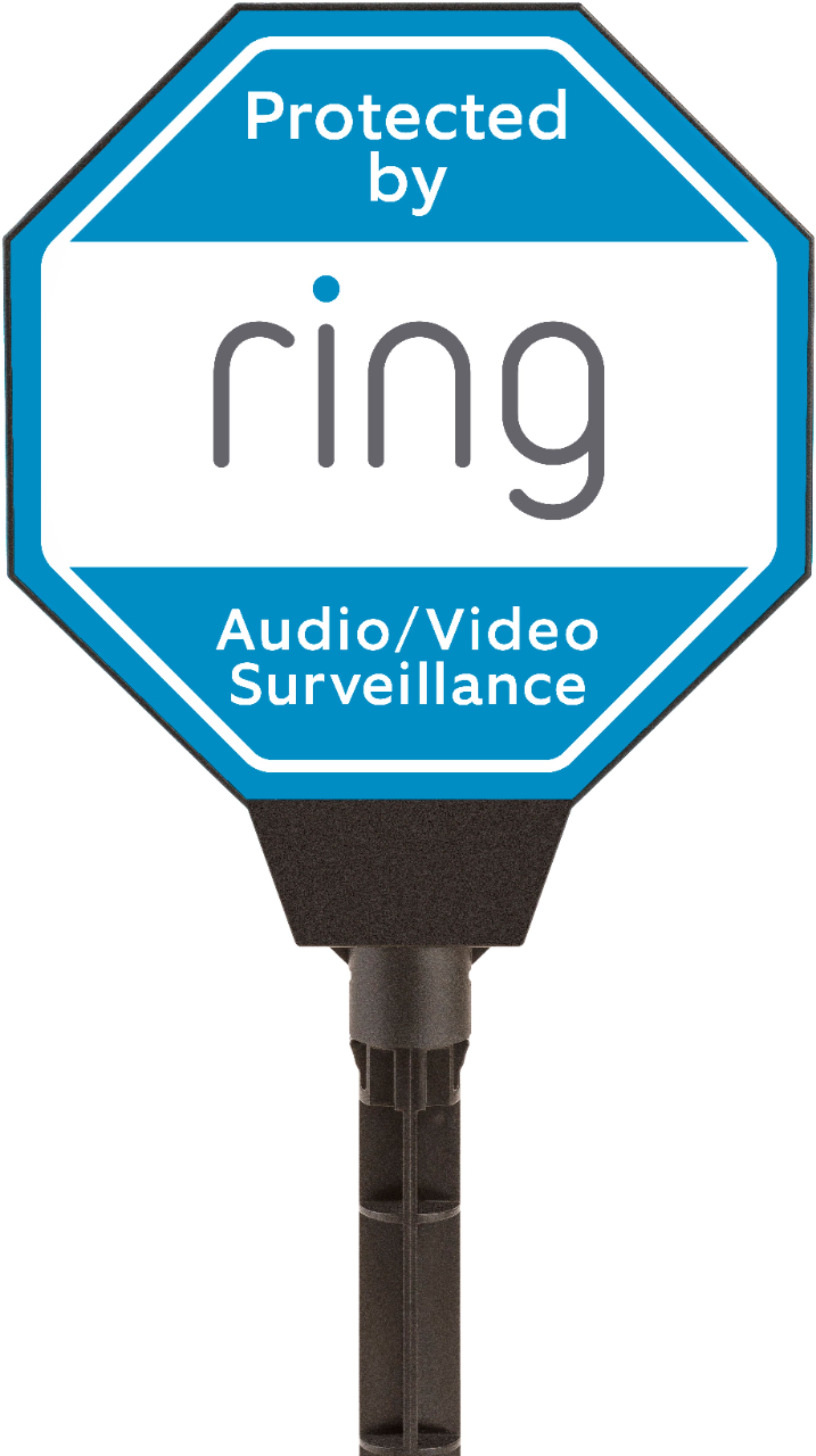 Ring 8ASYS60EN0 Security Surveillance Sign for sale online 