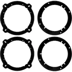 Front. Metra - Speaker Bracket for Select 2009-2023 Hyundai Elantra Soul Sportage Forte Tucson - Black.