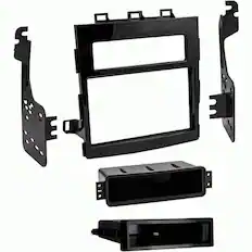 Front. Metra - Dash Kit for Select 2017-2023 Subaru Impreza DIN - Black.