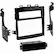 Front. Metra - Dash Kit for Select 2017-2023 Subaru Impreza DDIN - Black.