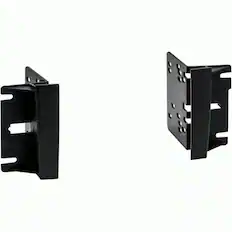 Angle. Metra - Dash Kit for Select 2004-2008 Chrysler Pacifica DDIN - Black.