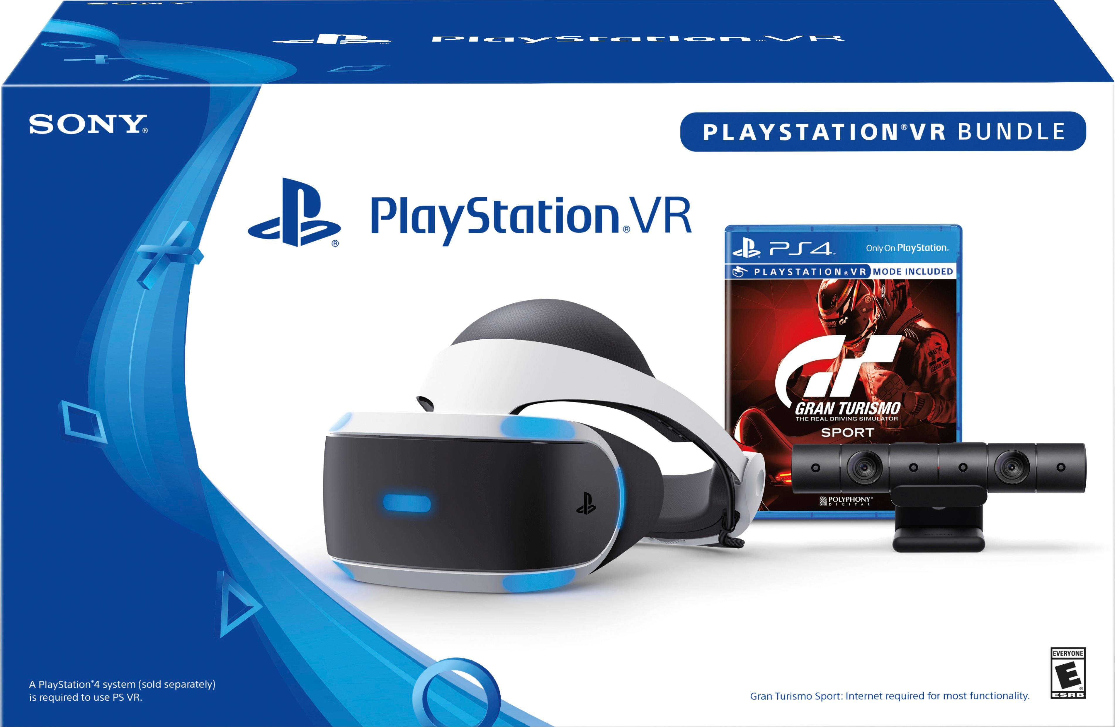 PlayStation VR Bundle (3 Items)- Gran Turismo Sport Bundle, PlayStation  Move Motion Controllers - Two Packs, and PSVR Batman: Arkham VR -  PlayStation