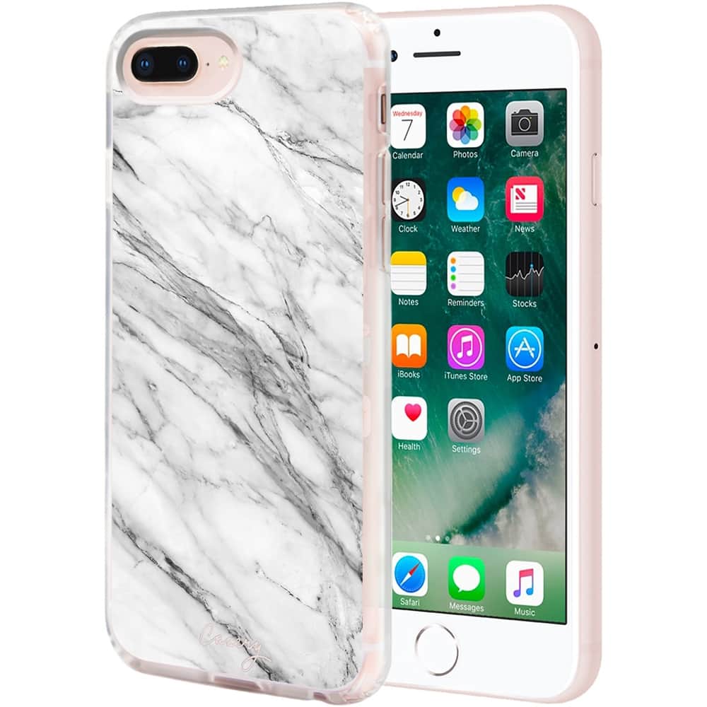 Best Buy Casery Case For Apple Iphone 7 Plus White Marble 16628vrp