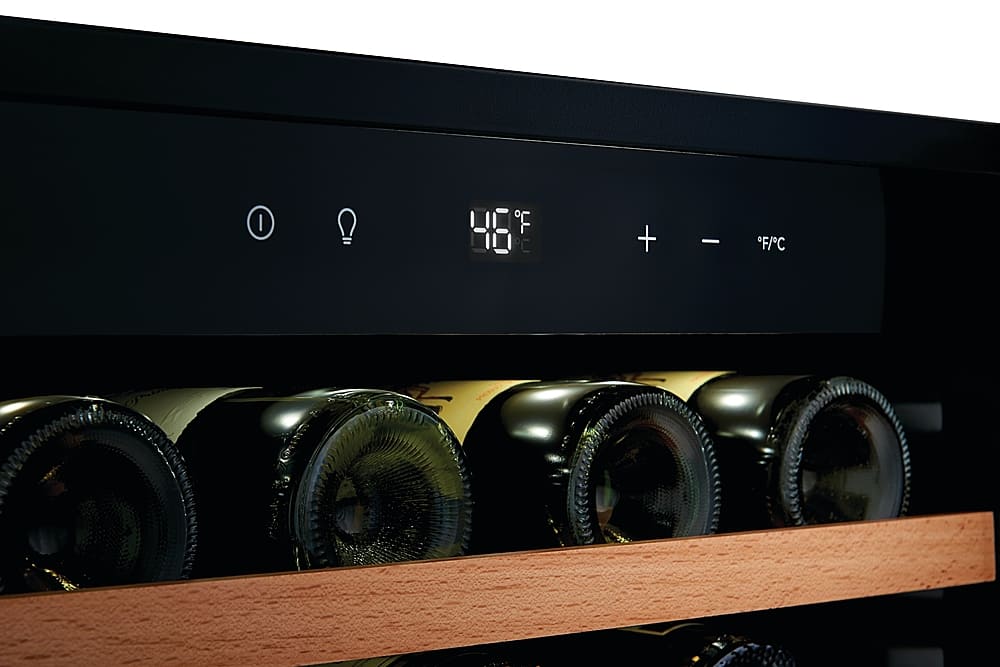 Zoom in on Alt View Zoom 13. Frigidaire - Gallery Series 52-Bottle Wine Cooler - Stainless steel.