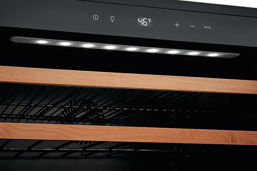 Alt View 15. Frigidaire - Gallery Series 52-Bottle Wine Cooler - Stainless Steel.