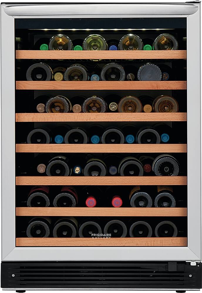 Zoom in on Alt View Zoom 17. Frigidaire - Gallery Series 52-Bottle Wine Cooler - Stainless steel.