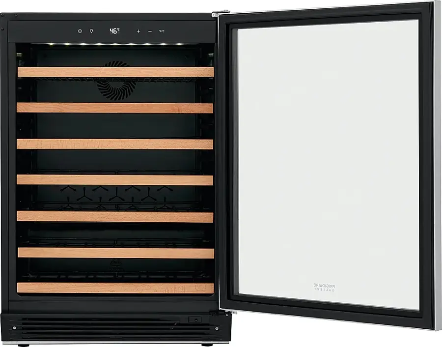 Alt View 19. Frigidaire - Gallery Series 52-Bottle Wine Cooler - Stainless Steel.